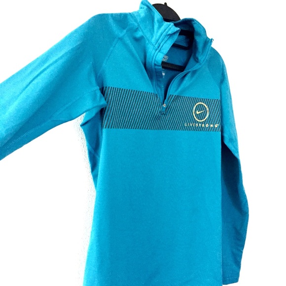 Nike Pro Combat Livestrong drift blue 1/4 … - Picture 7 of 13